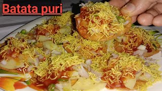 Batata puri recipe very crispy and yummy snack Cook with Rosy [upl. by Liartnod]