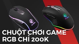 Chuột chơi game RGB chỉ có 200k [upl. by Darrej]