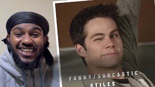 Stiles Stilinski FunnySarcastic Moments S3  REACTION [upl. by Kerianne995]