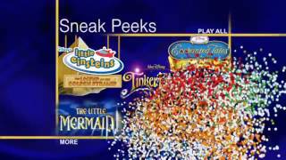 Sneak Peeks Menu from Walt Disnsy Home Entertainment DVD [upl. by Icrad815]