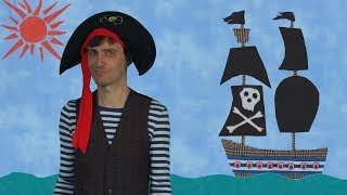 Captain Cod by SparkysongsFunny pirate song for kidsTwinkle Twinkle Little Starsparky songs [upl. by Analaj]