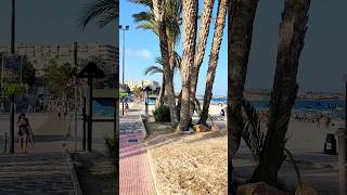 🌴🌊🏖️ Playa de la Glea beach Dehesa de Campoamor Orihuela Costa Spain  España 🇪🇸 [upl. by Joacima655]