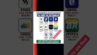 Empresa que vai pagar dividendo esse mês comoinvestiremfundosimobiliarios bolsadevalores [upl. by Naahsar460]