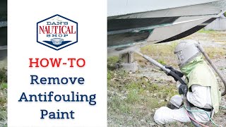 How to Remove Antifouling Paint JampJ Wet Blast [upl. by Elenaj346]