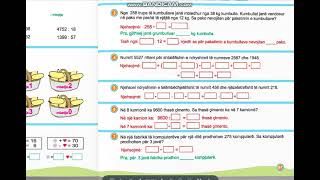 Matematika 4 fletore pune faqe 87 [upl. by Samara]