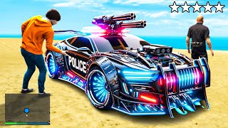 Stealing LUXURY POLICE CARS In GTA 5 [upl. by Evie]