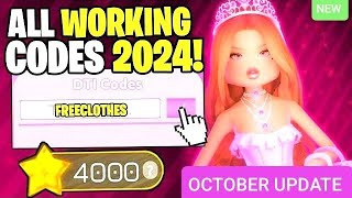 NEWALL WORKING CODE DRESS To IMPRESS ROBLOX CODES 2024WORKING CODE DRESS To IMPRESS OCTOBER 2024🎁 [upl. by Melmon]