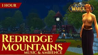 Vanilla Redridge Mountains  Music amp Ambience 1 hour 4K World of Warcraft Classic [upl. by Anaib]