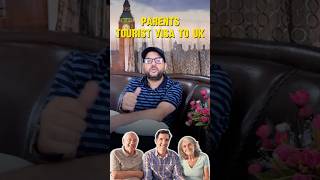 ✨Steps to get Parents Tourist Visa Process 📄📃 Ukvisa Uklife indiatouk [upl. by Annawik]