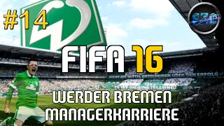 FIFA 16 KARRIEREMODUS 14  Geile Partie beim Karnevalsverein  Werder Bremen Karriere [upl. by Sancha]