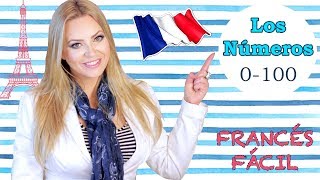 FRANCÉS FÁCIL 🇫🇷 Cómo PRONUNCIAR los NÚMEROS 0100 [upl. by Rockwood]