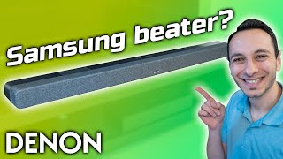 Denon DHTS517 review Better than Samsung HWQ700A soundbar [upl. by Aloisia]