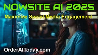 NOWSITE AI Secrets To Maximize Social Media Engagement Fast [upl. by Odnomyar]