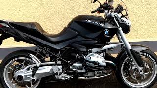 BMW R1200R silencieux Akrapovíc [upl. by Esdnyl]