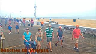 Ocean City Maryland Live Webcam  Maryland beach live webcam  ocean city boardwalk live cam [upl. by Ynnol]