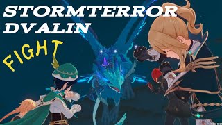 stormterror dvalin fight [upl. by Fredie]