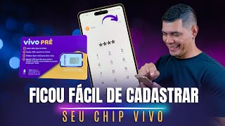 A FORMA MAIS FÁCIL E RÁPIDA DE CADASTRAR SEU CHIP VIVO VEJA COMO CADASTRAR CHIP VIVO ATUALIZADO [upl. by Adnamas24]