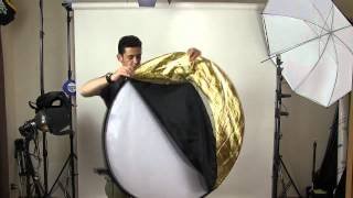 5 in 1 Reflector  Flag  Diffuser  110cm  43 inch [upl. by Genni523]