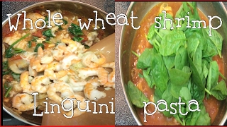 Healthy shrimp pasta with whole wheat pasta [upl. by Vadnee]