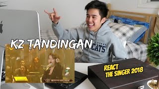 KZ TANDINGAN  quotRolling in the Deepquot The Singer 2018 Reaction Video [upl. by Rici]