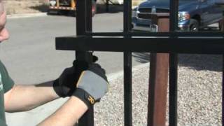 Amazing Gates Sliding Gate System Installation [upl. by Constantino]