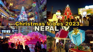 Christmas Vibes 2023 Walking inside The Most Luxurious Shopping Mall in Nepal  4K LABIM MALL Tour [upl. by Yellehs]