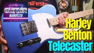 Harley Benton TE20 Telecaster Review [upl. by Gabbi402]