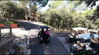 Découvrez nos golfettes électriques en action à la Villa Occitana – Hôtel amp Spa 5 étoiles 🌟 [upl. by Langsdon]