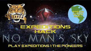 NMS Expedition 1 The Pioneers replay using a hack in Worlds Part 1 [upl. by Nana]