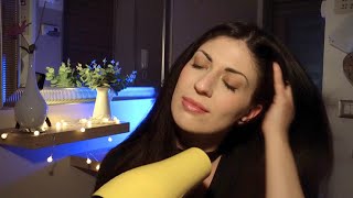 Una Serata di Benessere con il mio ✨HAIRDRYER✨ preferito ASMR NO ADS relaxing hairdryersound [upl. by Renee651]