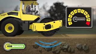 BOMAG ECONOMIZER Intelligent Soil Compaction for BOMAG single drum roller [upl. by Fleurette]