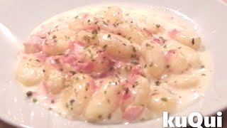 Gnocchi in SchinkenSahneSauce  Ein wahrer Genuss ohne grossem Aufwand [upl. by Aikem]