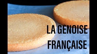 les bases en pâtisserie française la génoise recette facile étape par étape [upl. by Elyn825]