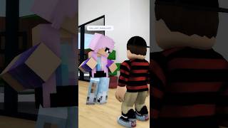 I became a Minecraft avatar in Brookhaven RP roblox brookhaven [upl. by Idaf254]