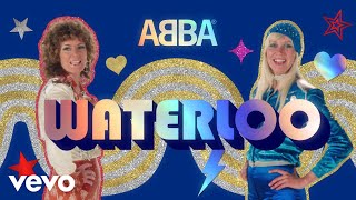 ABBA  Waterloo Official Lyric Video [upl. by Atla]