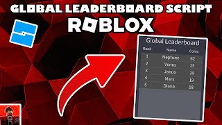 How to Make a Global Leaderboard  Roblox Studio Tutorial [upl. by Jenn]