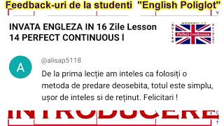 INVATA ENGLEZA DE LA 0 LA 1O  IN 12 LECTII LECTIA 1 English Poliglot [upl. by Labaw]