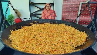 KADAI PASTA  Indian Style Pasta Recipe  Pasta Recipe  Veg Village Food [upl. by Schaumberger]