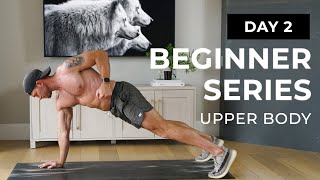 Beginner Series  30 Minute No Equipment Upper Body Workout  Day 2 [upl. by Iralav]