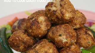 Arabic Lamb Meatballs Recipe  Middle Eastern  Sumac  Cumin  Kofta Keema [upl. by Ydnil]