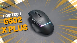 LOGITECH G502 X PLUS  O MOUSE GAMER SEM FIO DOS SONHOS [upl. by Ferullo]