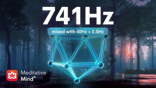 741 Hz ❯ Dissolve TOXINS  Full Body Aura Cleanse amp Detox [upl. by Kenwrick]