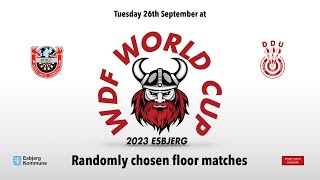 WDF World Cup 2023 in Esbjerg Tuesday  Denmark  Randomly chosen floor matches [upl. by Gunas965]