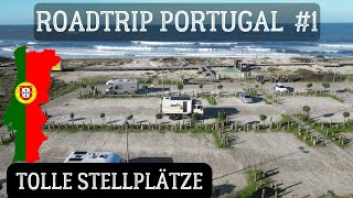 🤩 Portugal Stellplatz am Meer Strand Weltkulturerbe  mit dem Wohnmobil [upl. by Janie]