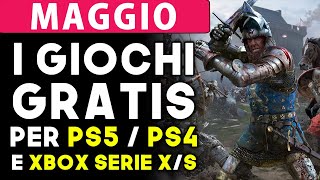 GIOCHI GRATIS su PS5  PS4 e XBOX ★ MAGGIO 2023  Games With Gold amp PS Plus Essential [upl. by Ahseer]