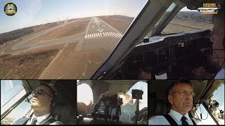 LH Cargo MD 11F ULTIMATE COCKPIT MOVIE 24 to JohannesburgFULL ATC AirClips full flight series [upl. by Atiuqrehs978]