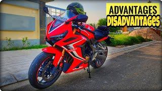 Honda CBR650R Advantages Vs Disadvantages 👍👎 [upl. by Bogoch]