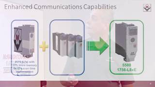 Introduction to Rockwell Automations 5580 L8x ControlLogix Automation Controllers [upl. by Barton]