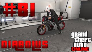 GTA ONLINE  TUNEANDO PRINCIPE DIABOLUS PERSONALIZADA 81 PS5 [upl. by Reeta]