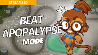 How to Beat Apopalypse Mode Medium on Streambed  BTD6 Strategy [upl. by Thera]